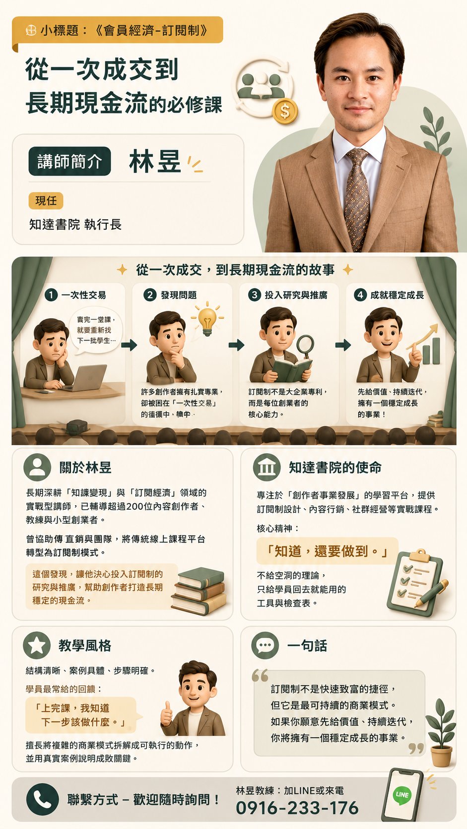 林昱老師 講師簡介